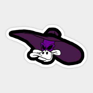 Darkwing Duck Skull Sticker